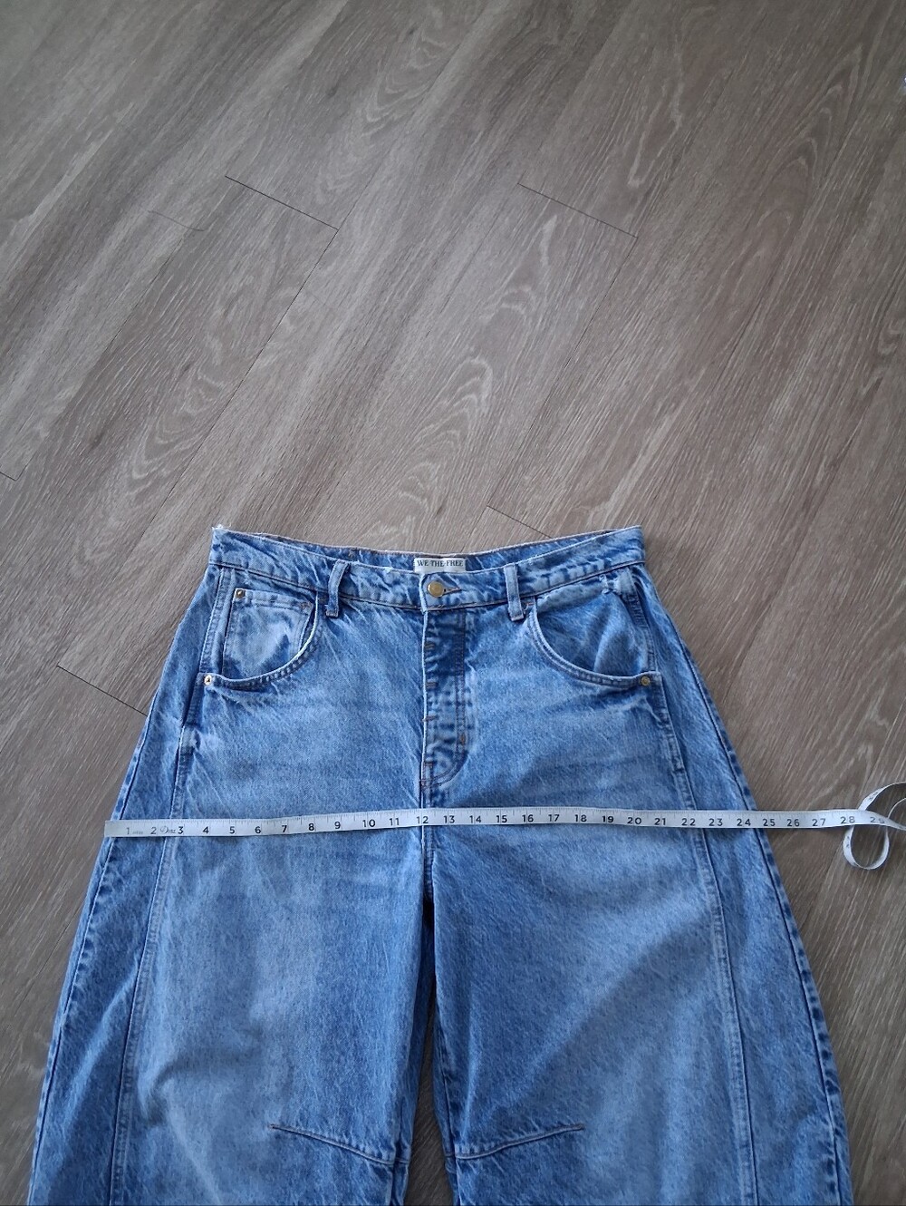 Free People Good Luck Mid Rise Barrel Jean - Picture 13 of 16